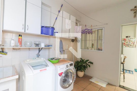 Área de Serviço de casa para alugar com 4 quartos, 130m² em Parque Residencial Eloy Chaves, Jundiaí