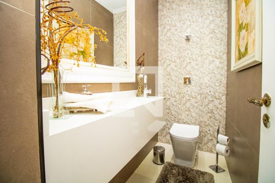 Lavabo de casa à venda com 4 quartos, 345m² em Indianópolis, São Paulo
