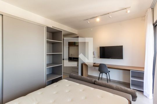 Studio de kitnet/studio para alugar com 1 quarto, 27m² em Vila Buarque, São Paulo