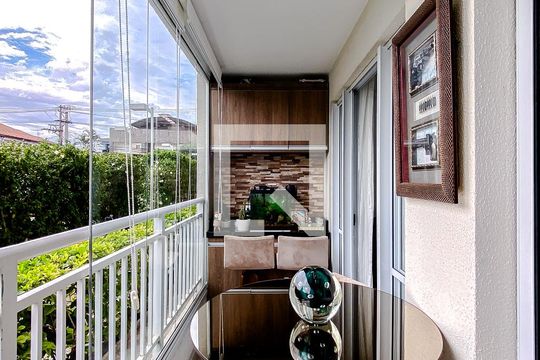 Varanda da Sala de apartamento à venda com 1 quarto, 33m² em Catumbi, São Paulo