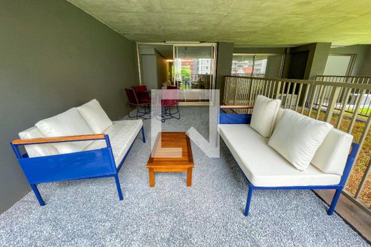 Área comum de kitnet/studio à venda com 1 quarto, 22m² em Cerqueira César, São Paulo
