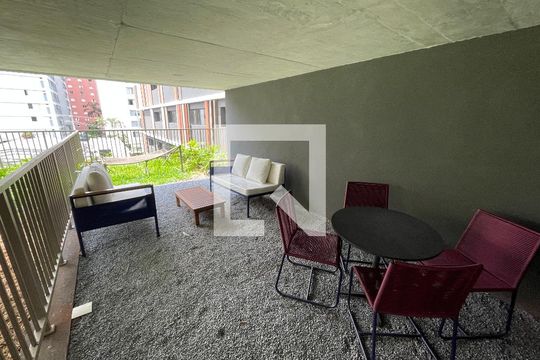 Área comum de kitnet/studio à venda com 1 quarto, 22m² em Cerqueira César, São Paulo