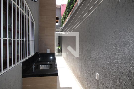 quintal - churrasqueira de casa à venda com 4 quartos, 240m² em Jardim Brasilia, São Paulo
