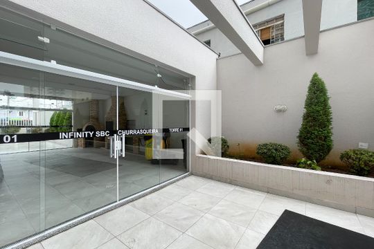 Área comum - Churrasqueira de apartamento para alugar com 2 quartos, 55m² em Baeta Neves, São Bernardo do Campo