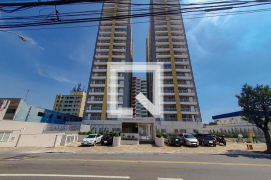 Fachada de apartamento para alugar com 2 quartos, 55m² em Baeta Neves, São Bernardo do Campo