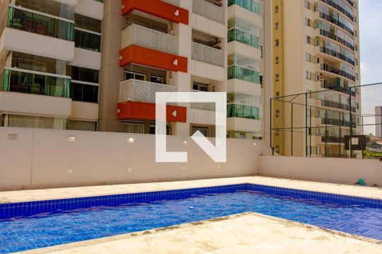 Área comum - Piscina de apartamento para alugar com 2 quartos, 55m² em Baeta Neves, São Bernardo do Campo