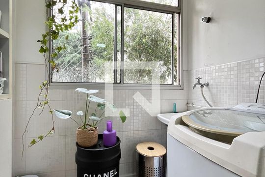 Área de Serviço de apartamento à venda com 2 quartos, 50m² em Vila Campestre, São Paulo