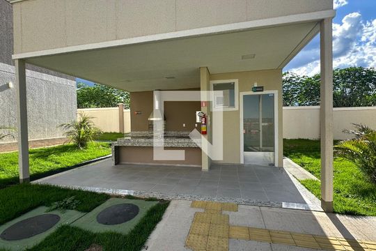 Área comum - Churrasqueira de apartamento para alugar com 2 quartos, 40m² em Vila Mutirao I, Goiânia