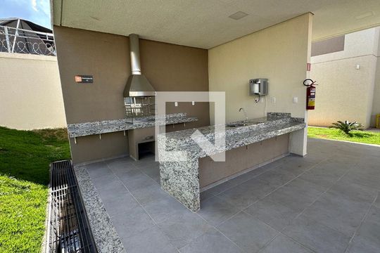 Área comum - Churrasqueira de apartamento para alugar com 2 quartos, 40m² em Vila Mutirao I, Goiânia
