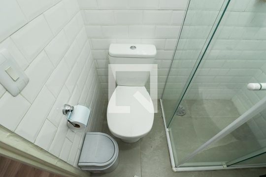 Banheiro de apartamento à venda com 2 quartos, 55m² em Vila Celeste, São Paulo