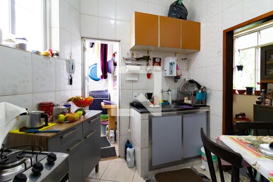 Cozinha  de apartamento à venda com 2 quartos, 67m² em Gávea, Rio de Janeiro