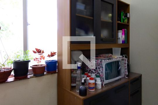 Detalhe do quarto de serviço  de apartamento à venda com 2 quartos, 67m² em Gávea, Rio de Janeiro