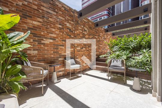 Área comum de apartamento à venda com 1 quarto, 31m² em Cerqueira César, São Paulo