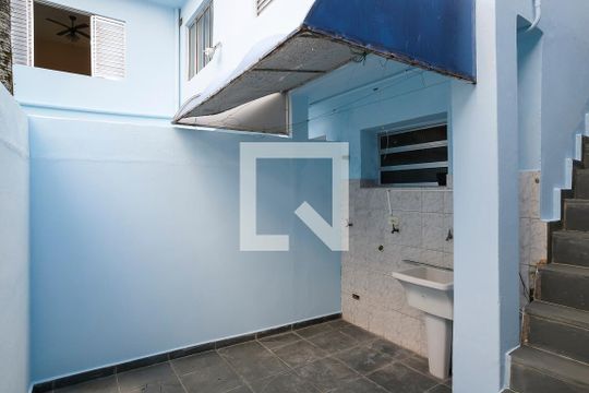 Área de serviço de casa para alugar com 3 quartos, 95m² em Mauá, São Caetano do Sul