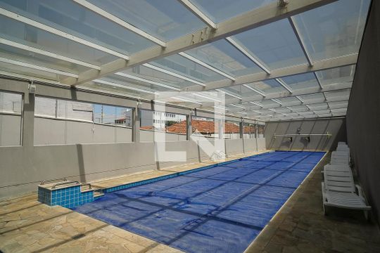 Piscina Coberta de apartamento para alugar com 2 quartos, 64m² em Centro, São Caetano do Sul