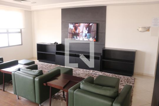 Salão de jogos de kitnet/studio para alugar com 1 quarto, 42m² em Santa Paula, São Caetano do Sul