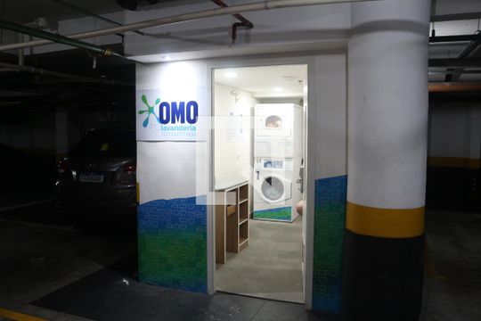 Lavanderia de kitnet/studio para alugar com 1 quarto, 42m² em Santa Paula, São Caetano do Sul