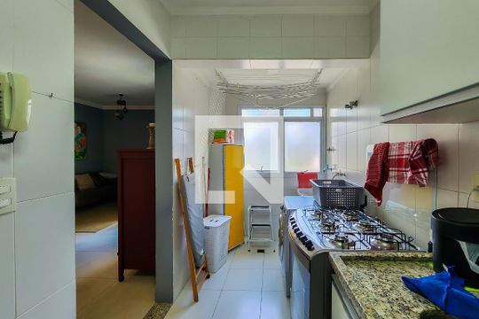 Cozinha de apartamento à venda com 3 quartos, 78m² em Jardim Nova Petropolis, São Bernardo do Campo