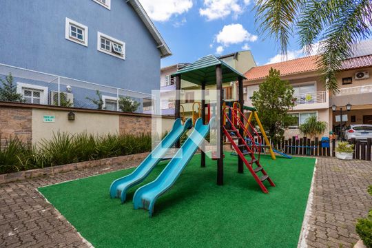 Área comum - Playground de casa de condomínio à venda com 3 quartos, 170m² em Sarandi, Porto Alegre