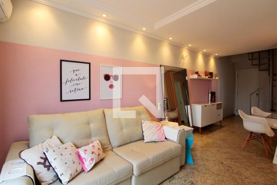 Sala de apartamento à venda com 2 quartos, 150m² em Barra da Tijuca, Rio de Janeiro