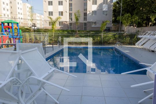 Área comum - Piscina de apartamento para alugar com 2 quartos, 43m² em Campo Grande, Rio de Janeiro