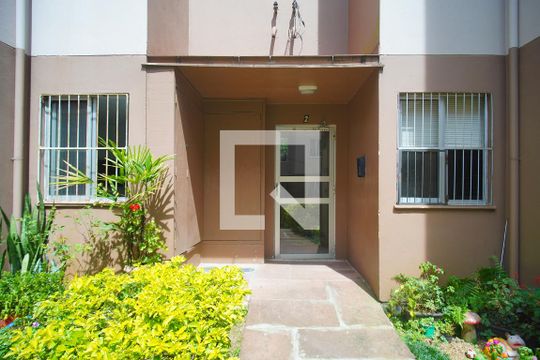 Fachada do bloco de apartamento para alugar com 2 quartos, 52m² em Canudos, Novo Hamburgo