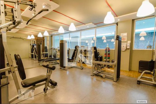 Área comum - Academia de apartamento para alugar com 2 quartos, 66m² em Parque Industrial Tomas Edson, São Paulo