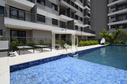 Área comum - Piscina de apartamento à venda com 2 quartos, 57m² em Socorro, São Paulo
