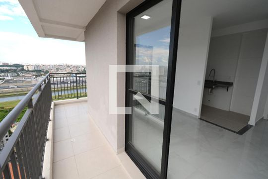Varanda da Sala de apartamento à venda com 2 quartos, 57m² em Socorro, São Paulo