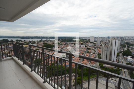 Varanda da Sala de apartamento à venda com 2 quartos, 57m² em Socorro, São Paulo