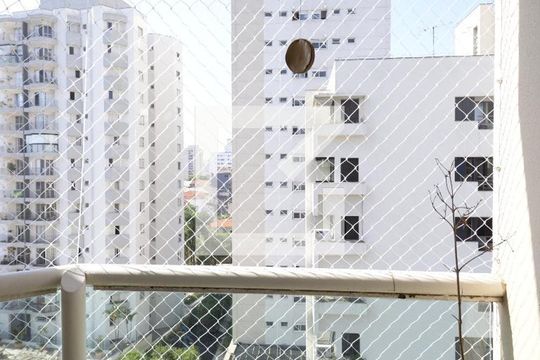Varanda de apartamento à venda com 2 quartos, 63m² em Bosque da Saúde, São Paulo