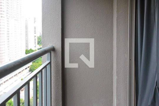 Varanda da Sala de apartamento para alugar com 1 quarto, 30m² em Vila Independência, São Paulo