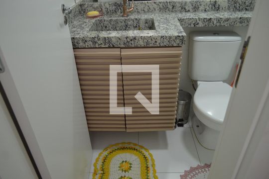 Banheiro de apartamento à venda com 1 quarto, 30m² em Cambuci, São Paulo