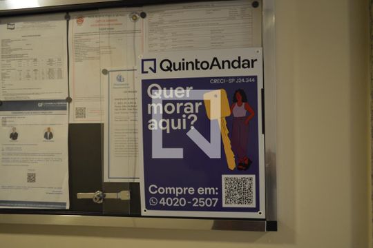 Área comum de apartamento à venda com 1 quarto, 30m² em Cambuci, São Paulo