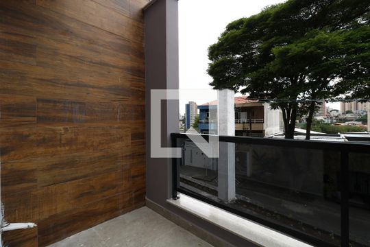 Varanda Suíte 1 de casa à venda com 3 quartos, 190m² em Vila Guiomar, Santo André