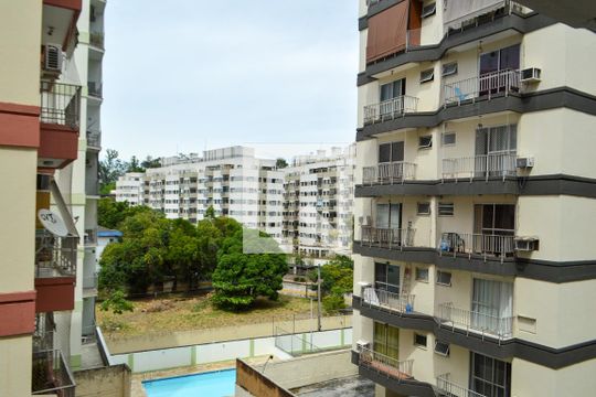 Vista do Quarto 1 de apartamento à venda com 3 quartos, 102m² em Pechincha, Rio de Janeiro