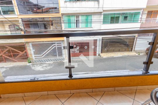 Varanda da suíte de casa à venda com 5 quartos, 225m² em Piraporinha, Diadema