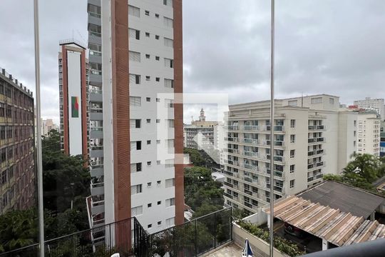 Vista da Varanda de apartamento para alugar com 2 quartos, 70m² em Cerqueira César, São Paulo