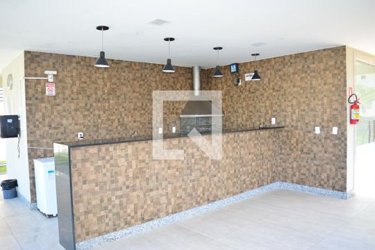 Área comum - Churrasqueira de apartamento para alugar com 1 quarto, 45m² em Jardim das Margaridas, Salvador