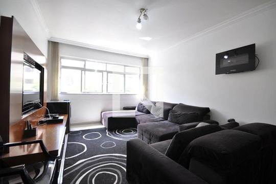Sala de apartamento à venda com 2 quartos, 100m² em Jardim Leonor Mendes de Barros, São Paulo