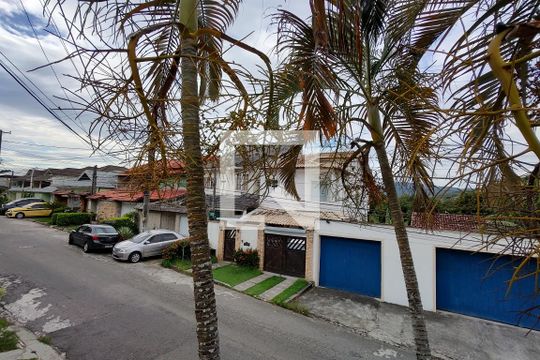 Vista da Rua de casa de condomínio à venda com 4 quartos, 169m² em Jacarepaguá, Rio de Janeiro