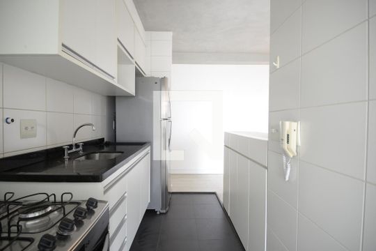 Cozinha de apartamento para alugar com 1 quarto, 52m² em Vila Mariana, São Paulo