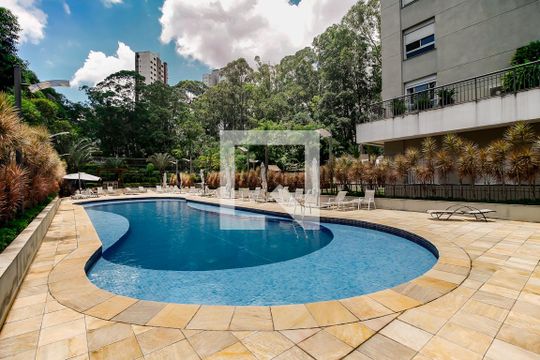 Área comum - Piscina de apartamento à venda com 3 quartos, 150m² em Vila Andrade, São Paulo