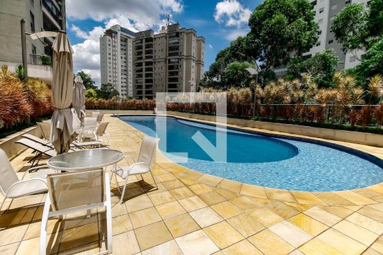 Área comum - Piscina de apartamento à venda com 3 quartos, 150m² em Vila Andrade, São Paulo