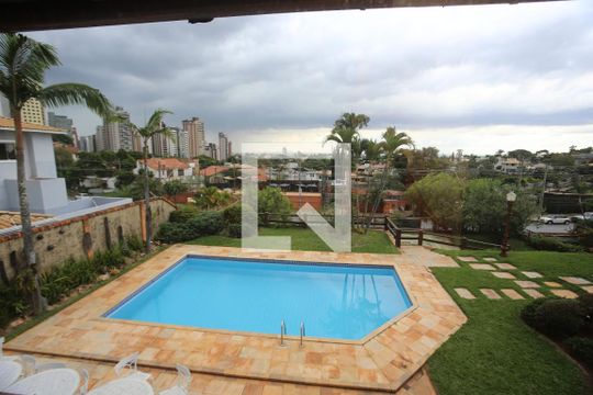 Área comum - Piscina de casa à venda com 5 quartos, 1800m² em Belvedere, Belo Horizonte