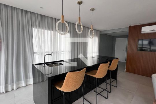 Área comum  de apartamento para alugar com 1 quarto, 31m² em Pinheiros, São Paulo