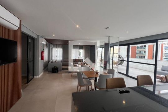 Área comum  de apartamento para alugar com 1 quarto, 31m² em Pinheiros, São Paulo
