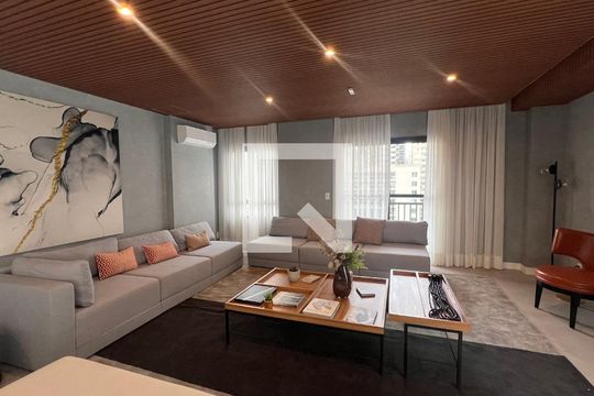Área comum  de apartamento para alugar com 1 quarto, 31m² em Pinheiros, São Paulo