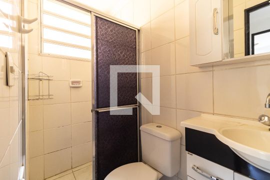 Banheiro de apartamento à venda com 2 quartos, 60m² em Vila Caraguata, São Paulo