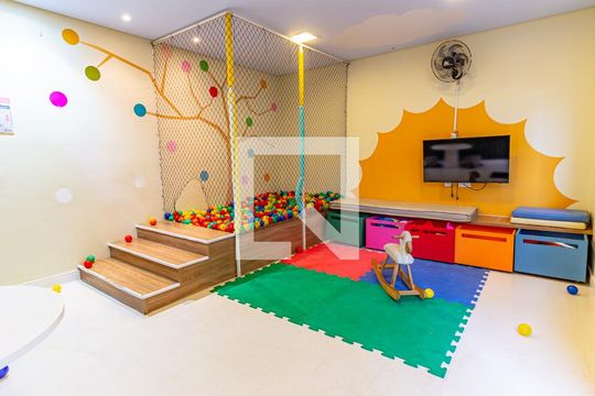 Área comum - Brinquedoteca de apartamento para alugar com 2 quartos, 42m² em Brás, São Paulo